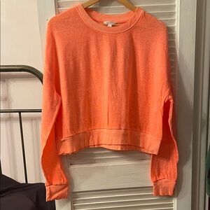 No Boundaries Orange Pink Sweatshirt